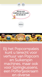 Mobile Screenshot of hetpopcornpaleis.nl